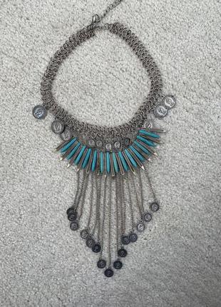 Колье бусы в этно стиле/ танцы живота