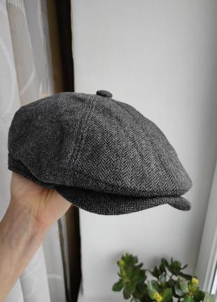 Кепка жиганка восьмиклинка вовняна шестиклинка у ялинку m 57-58 stetson harris tweed