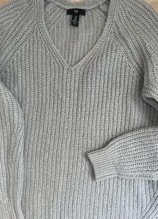 Класний блакитний светр, джемпер 2