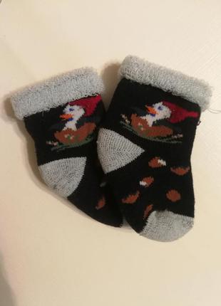 Тёплые махровые носки1 фото