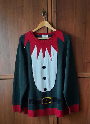 Чоловічий святковий новорічний светр george