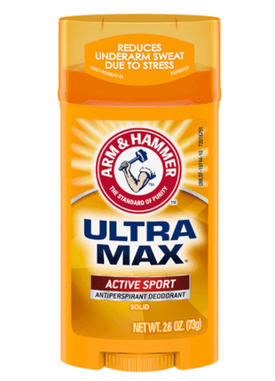 Дезодорант антиперспирант стик arm & hammer ultramax active sport, 73 г