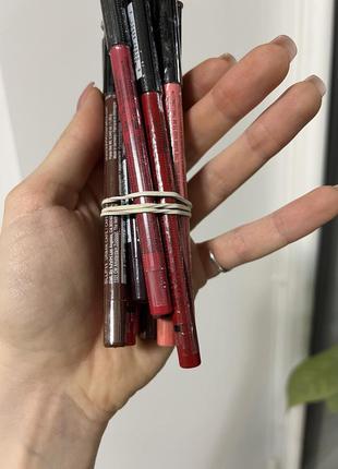 Олівець для губ nyx waterproof lip pencil водостійкий slide on glide on stay on