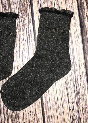 Гламурные носки для девочки, размер 34-362 фото