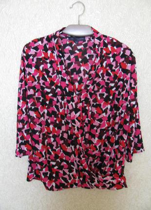 Розпродаж!!! яскрава стильна брендова блузочка на запах