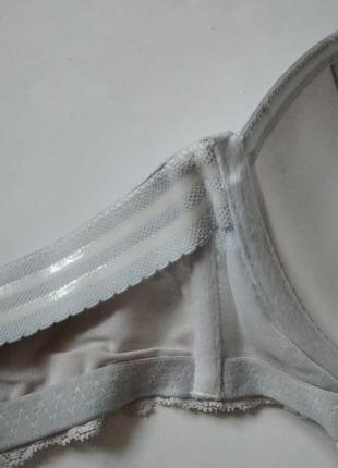 36dd 80е/85d m&s элегантный гладкий бюстгальтер-трансформер без бретелек балконет9 фото