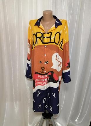 Платье  рубашка