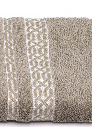 Полотенце махровое "макраме" 60х110см рушник махровий