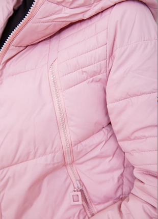 Куртка женская демисезонная цвет розовый8 фото