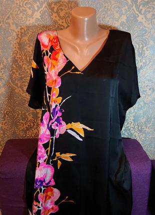 Пляжна туніка блуза блузка сукню розмір 44/461 фото