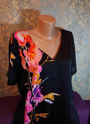 Пляжна туніка блуза блузка сукню розмір 44/463 фото