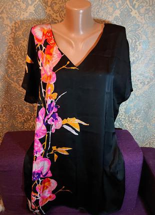 Пляжна туніка блуза блузка сукню розмір 44/464 фото
