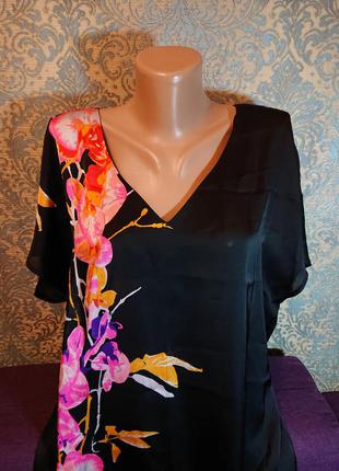 Пляжна туніка блуза блузка сукню розмір 44/465 фото