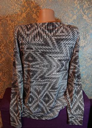 Женская блуза в полоску блузка блузочка кофта большой размер батал 50 /523 фото