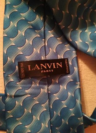 Шикарный шелковый галстук от lanvin4 фото