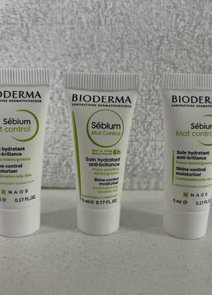 Bioderma sebium control mat матуючий крем для обличчя2 фото
