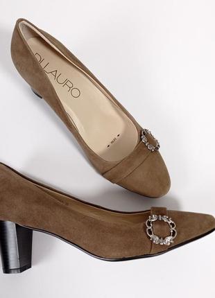 Якісні жіночі шкіряні туфлі di lauro - італія - 38 р6 фото