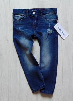 H&m. размер 2-3 года. новые стильные джинсы для мальчика