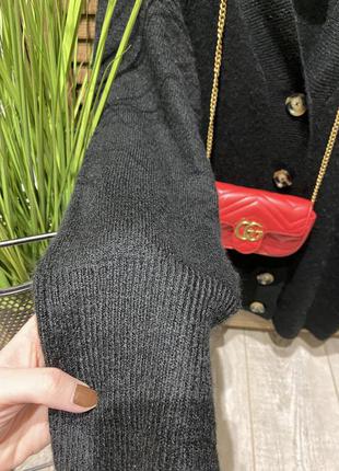 Шикарный тёплый свитер кардиган на пуговицах с шерстью h&m3 фото