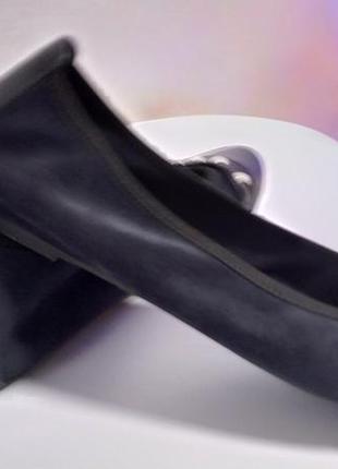 Шкіряні базові фірмові жіночі туфлі від roberto santi 40 р6 фото