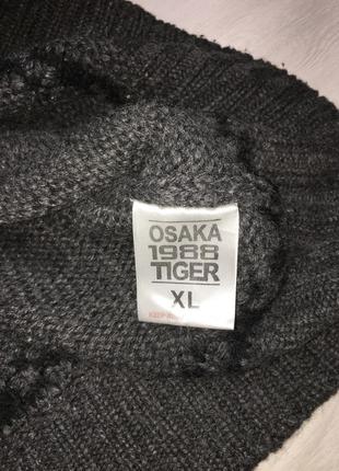 Фирменная стильная мужская кофта osaka tiger 🐅4 фото