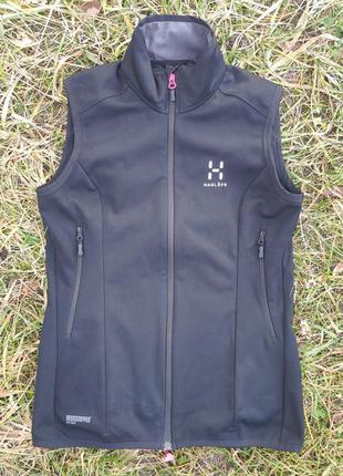 Жіноча безрукавка, softshell haglofs mistral windstopper