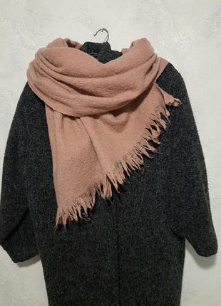 Модный шарф-одеяло, очень теплый