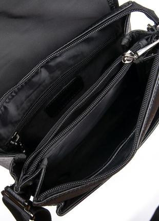 Сумка мужская планшет кожаный bretton bp 3594-4 черная black3 фото