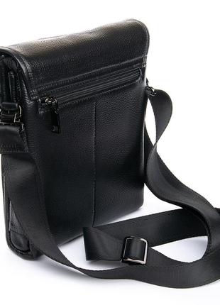 Сумка мужская планшет кожаный bretton bp 3594-4 черная black2 фото