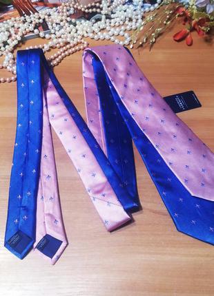 Мегакласний стильний набір (галстук) charles tyrwhitt. англія 100% шовк!!! новий, з етикеткою