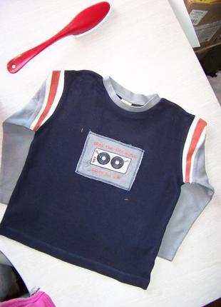 Кофта-реглан котоновый 116 см 5-6 лет kids fashion