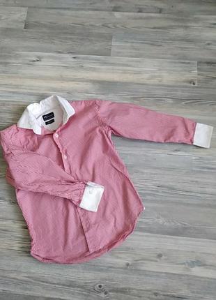 Сорочка в дрібну клітку на хлопчика