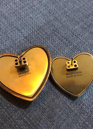 Серьги в стиле balenciaga 2