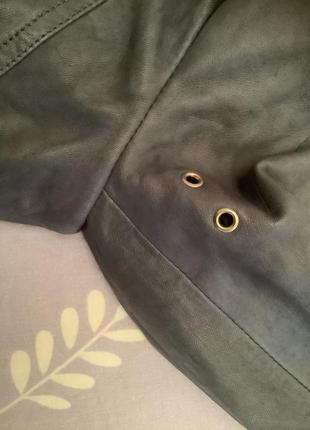 Куртка из натуральной кожи дорогого бренда ckn of scandinavia6 фото