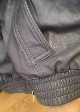 Куртка из натуральной кожи дорогого бренда ckn of scandinavia5 фото