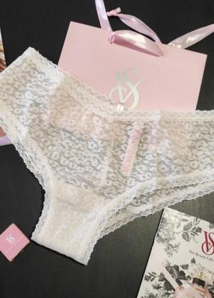 Акція від 3х шт трусики чикстеры мереживо лео р.ххл💕victoria's secret вікторія сікрет вікторія сікрет оригінал
