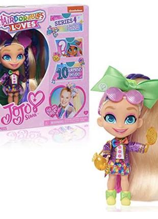 Лялька hairdorables джоджо сива мультиколор/ jojo siwa hairdorables loves, multi-color лімітована серія ляльок hairdorables.