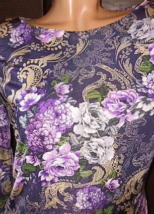 Платье в цветочный принт. 3