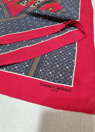 Шелковый платок emilio carducci2 фото