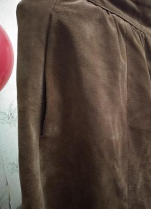 Юбка кожаная с двумя внутренними карманами stephani style5 фото