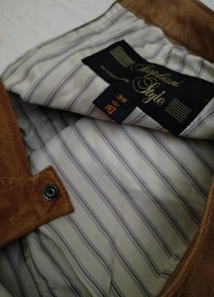 Юбка кожаная с двумя внутренними карманами stephani style6 фото