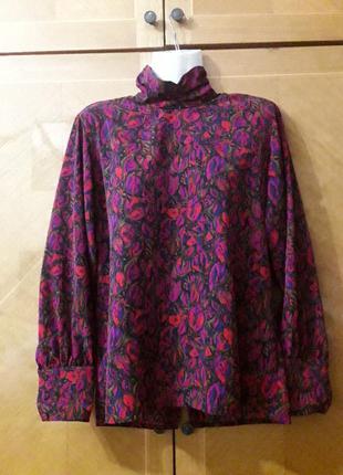 Брендовая стильная блуза  от  jaeger  великобритания