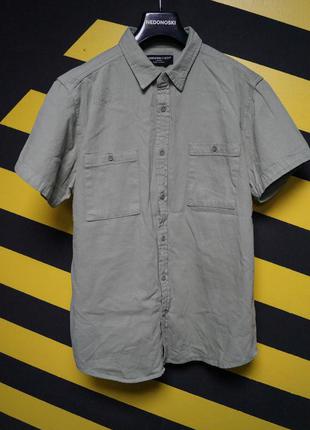 Джинсовая тенниска с потертостями