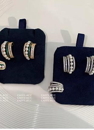 Сережки у стилі celine 4