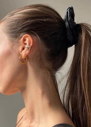 Сережки у стилі celine 6