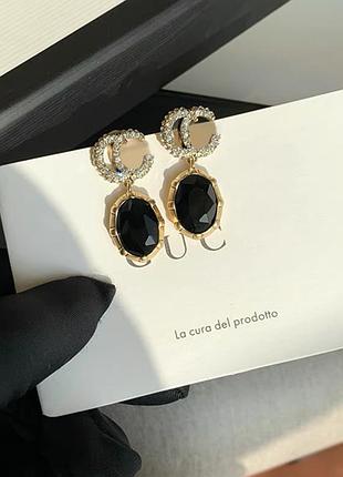 Сережки у стилі gucci 2