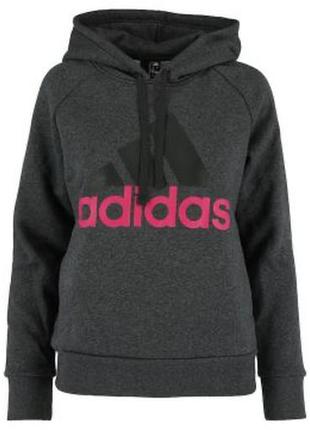 Оригінальна толстовка жіноча adidas essentials linear over head hoodie