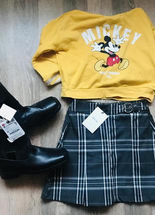 Кофта zara 134-140, ботінки zara 34 р. спідниця berschka 140-146,