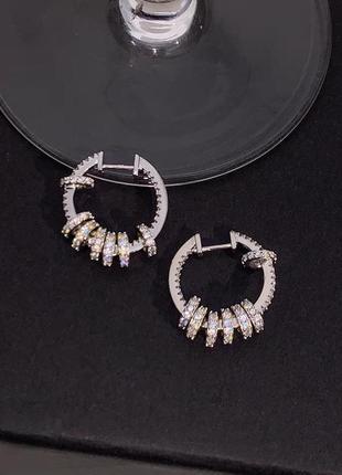 Серьги в стиле apm monaco