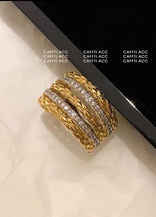 Кольцо в стиле chanel